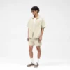 Kurzärmeliges Baumwoll-Overshirt Kurzärmeliges Baumwoll-Overshirt