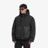 Mehrlagige Daunenjacke mit Kapuze Mehrlagige Daunenjacke mit Kapuze