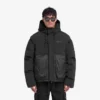 Mehrlagige Daunenjacke mit Kapuze Mehrlagige Daunenjacke mit Kapuze