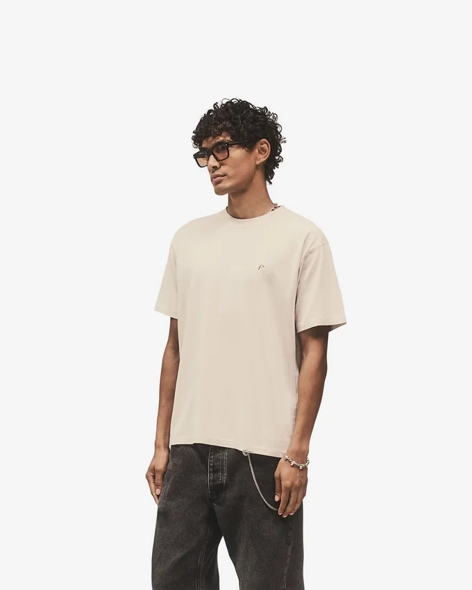 Metal Initial R T-Shirt Metal Initial R T-Shirt