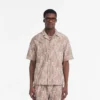 Overshirt mit gestickter Initial