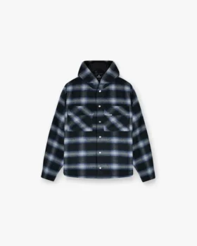 Overshirt mit Kapuze