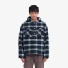 Overshirt mit Kapuze