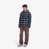 Overshirt mit Kapuze