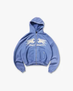 Pegasus Zip-Through-Hoodie