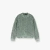 Pullover aus grobmaschigem Strick