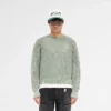 Pullover aus grobmaschigem Strick