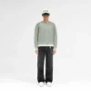 Pullover aus grobmaschigem Strick