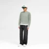 Pullover aus grobmaschigem Strick