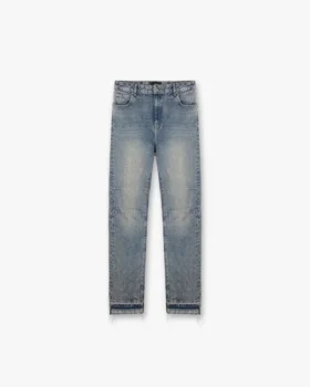 R2 Denim mit abgestuftem Saum