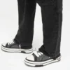R2 Denim mit abgestuftem Saum