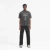 R2 Denim mit abgestuftem Saum