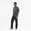 R2 Denim mit abgestuftem Saum