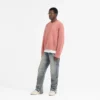 R2 Denim mit abgestuftem Saum R2 Denim mit abgestuftem Saum
