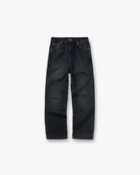 R3 Distressed Baggy Denim