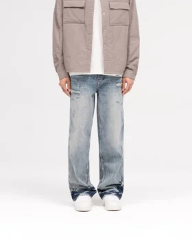 R3 Distressed Baggy Denim