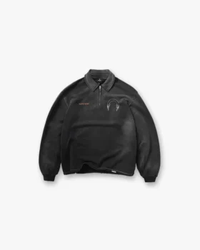 Represent Banner Sweatshirt mit Viertelreißverschluss