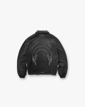 Represent Banner Sweatshirt mit Viertelreißverschluss