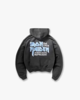 Represent X Iron Maiden Jubiläums-Hoodie mit Reißverschluss