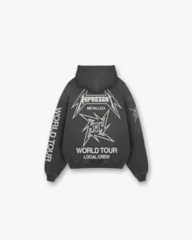 Represent X Metallica Local Crew Zip Hoodie