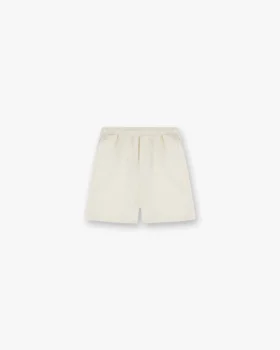 Shorts mit gestrickten Einsätzen