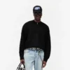 Strick-Bomberjacke