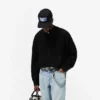 Strick-Bomberjacke
