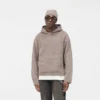 Strukturierter Borg-Hoodie Strukturierter Borg-Hoodie