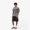 T-Shirt mit gesticktem Serif-Logo T-Shirt mit gesticktem Serif-Logo