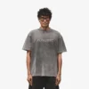 T-Shirt mit gesticktem Serif-Logo T-Shirt mit gesticktem Serif-Logo