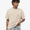 T-Shirt mit gesticktem Serif-Logo T-Shirt mit gesticktem Serif-Logo