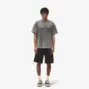 T-Shirt mit gesticktem Serif-Logo T-Shirt mit gesticktem Serif-Logo