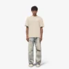 T-Shirt mit gesticktem Serif-Logo T-Shirt mit gesticktem Serif-Logo