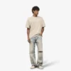 T-Shirt mit gesticktem Serif-Logo T-Shirt mit gesticktem Serif-Logo