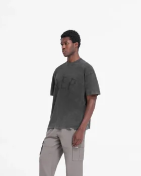 T-Shirt mit Rep-Applikation