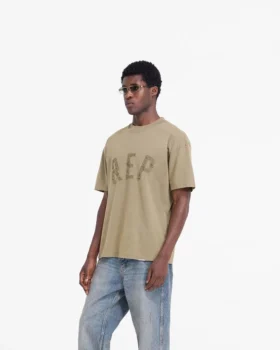 T-Shirt mit Rep-Applikation