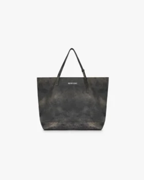 Tote-Bag aus Distressed-Leder