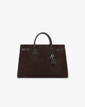 Tote-Tasche aus Wildleder
