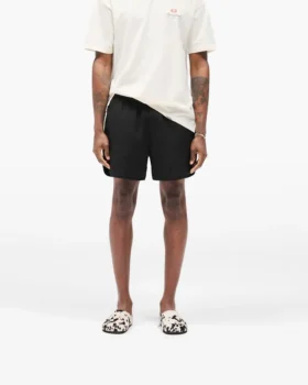 Track-Shorts mit Paspel