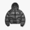 Transluzente Daunenjacke mit Kapuze Transluzente Daunenjacke mit Kapuze