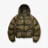 Transluzente Daunenjacke mit Kapuze Transluzente Daunenjacke mit Kapuze