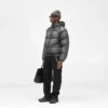 Transluzente Daunenjacke mit Kapuze Transluzente Daunenjacke mit Kapuze