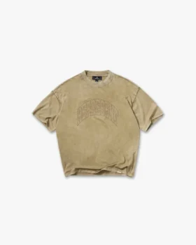 Verziertes „Represent“-T-Shirt