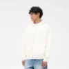 Waffel-Hoodie mit Reißverschluss Waffel-Hoodie mit Reißverschluss