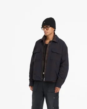 Watted Zip Overshirt