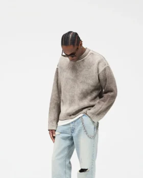 Wendbarer Fade-Out-Pullover