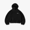 Zeilagiger Hoodie mit Schriftzug Zeilagiger Hoodie mit Schriftzug