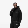Zeilagiger Hoodie mit Schriftzug Zeilagiger Hoodie mit Schriftzug
