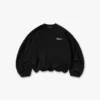 Zeilagiger Pullover mit Schriftzug