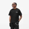 Zweilagiges T-Shirt mit Schriftzug Zweilagiges T-Shirt mit Schriftzug